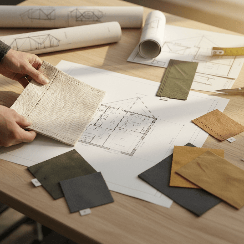 Custom tent design samples and blueprints